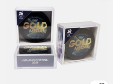 2026 Olympics Milano Cortina Gold Medal Game Replica Puck Presale