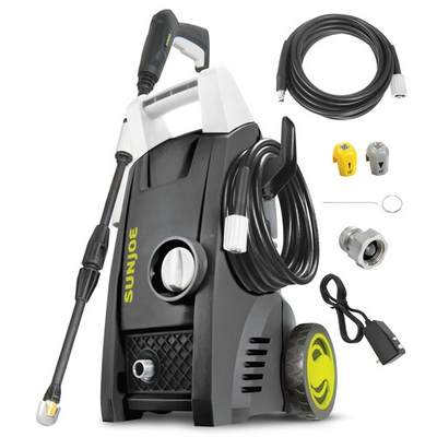 #ad Sun Joe Electric Pressure Washer with Nozzles amp; Sprayer Heads SPX1000 $129.99