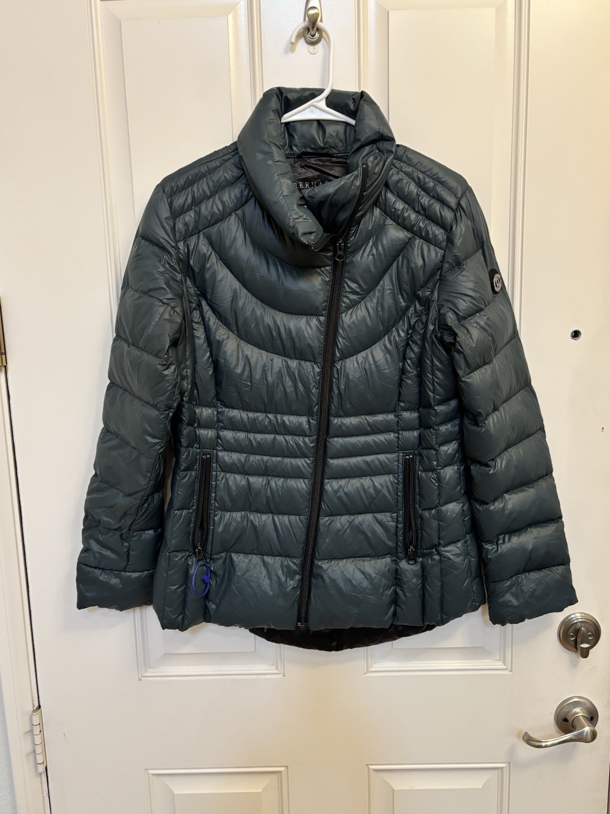 Bernardo Green Full Zip lightweight Packable Goos… - image 1