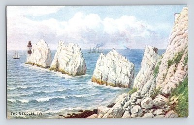 England: A. R. Quinton. ''The Needles, Isle Of Wight''. Unbestellte Postkarte.