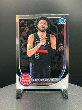 2025-26 Bowman Basketball CHROME BCV-74 Cade Cunningham, Detroit Pistons