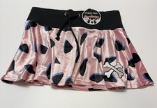 Dolls Kill x Hanna-Barbera Mini Skirt Women’s Size Medium Pink Velour NWT