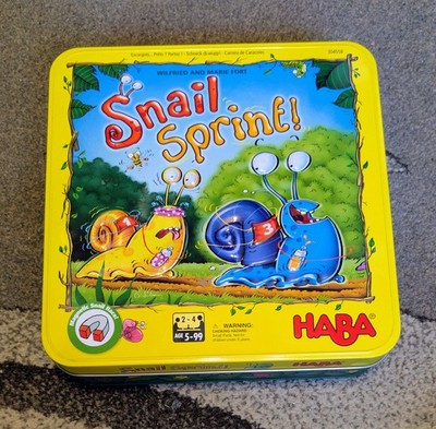 Schneckensprint Brettspiel - Haba (2018) vollständig & sehr guter Zustand