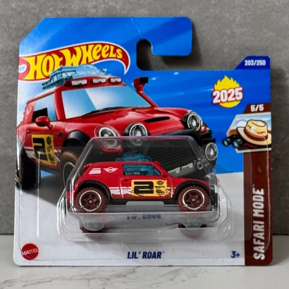 Hot Wheels Lil’ Roar Mini Cooper - New Case 2025 - COMBINE POSTAGE