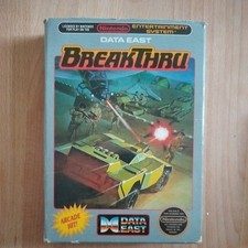 BreakThru Complete in Box CIB (Nintendo, NES 1987) Combine Shipping 🔥