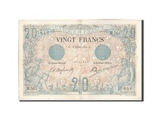 [#208016] Banknote, France, 20 Francs, 20 F 1874-1905   Noir  , 1904, 1904-07-18