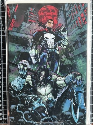 DEADPOOL / BATMAN #1 CAPPUCCINO PUNISHER LOBO VIRGIN VARIANT  