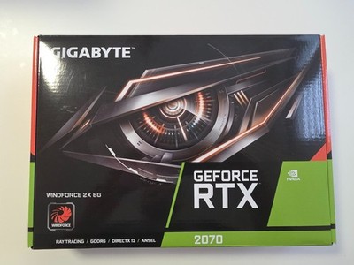 Gigabyte GeForce RTX 2070 Windforce 2X 8G 8 GB GDDR6 HDMI, 3x DP PCI-E