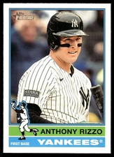 Anthony Rizzo 2025 Topps Heritage #302 Yankees MLB READ FREE SHIP AutographDen