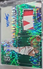 PASCAL SIAKAM 2016-17 SPECTRA RPA RC PATCH GREEN SSP RC AUTO 3/5 PACERS-Raptors