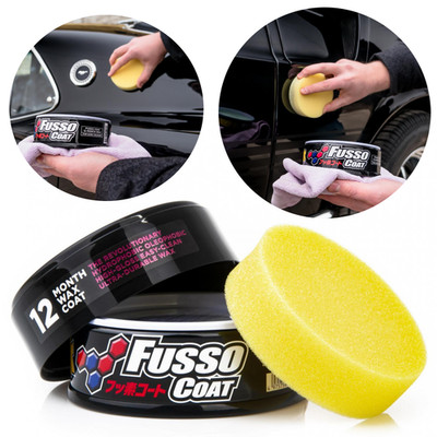 Fusso Coat Dark 12 Monate Autowachs Hydrophobe Beschichtung SOFT99