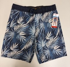 Hang Ten Mens 9 Inseam Board Short Blue Sz. M NWT