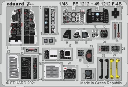 Eduard FE1212 1/48 F-4B 1/48