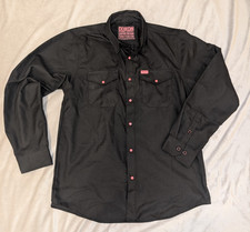 Dixxon Flannel Shirt Men's M Black Pink Snap On Tools Edition Breast Cancer