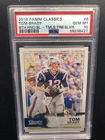 2016 PANINI CLASSICS TIMELESS SILVER #6 TOM BRADY #01/25 PATRIOT PSA 10 GEM MINT