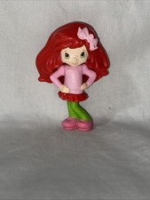 2010 Strawberry 3" McDonald's 5 Action Figure Toy Strawberry Shortcake