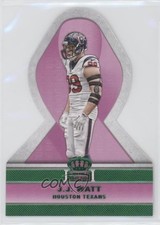 2015 Panini Crown Royale Pink Ribbons Die-Cuts Green JJ Watt #PR4 0i5j