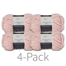 Super Bulky Heathered Chenille Yarn 100 Polyester Soft Chunky Knitting Yarn for