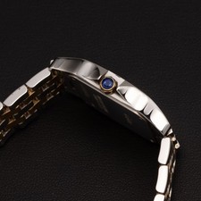 Santos de Cartier Demoiselle 26mm 18K Gold & Steel Watch 2701 3