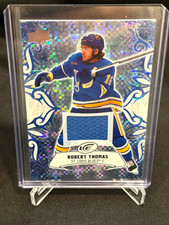 Robert Thomas 2024-25 UD Ice Blue Color Match Jersey St. Louis Blues