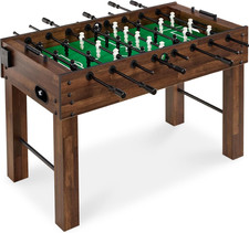 Full Size 54 Inch Regulation Foosball Table for Home, Game Room - Includes 2 Bal