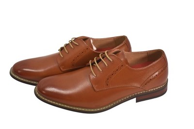 Bruno Marc Size 11 Men\'s Brown Suede Derby Dress Shoes Oxford Lace Up Casual Bruno Marc Dress Shoes Brown Mens 5 Casual Oxford Lace Up main image 2