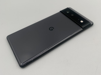 Google Pixel 6 GB7N6 128GB Stormy Black Locked Android Smartphone - Fair.
