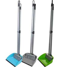 Kehrgarnitur mit langem Stiel Kehrset Schaufel Kehrblech Kehrschaufel CENTI
