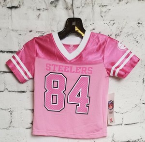 pittsburgh steelers pink toddler jersey