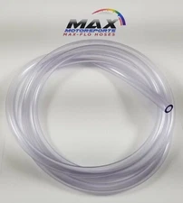 Fuel Line 3/8" (9. 5mm) ID x 1/2" OD x 10' ft CLEAR VINYL Gas Hose Tubing