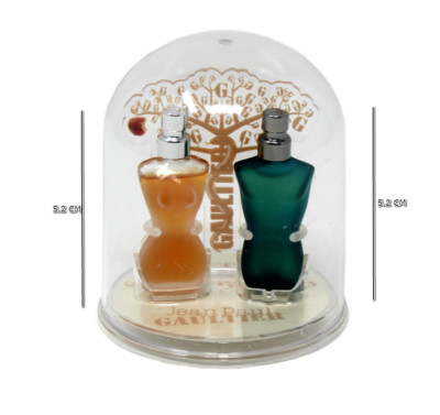 J.P.GAULTIER MINIATURE SET WITH ''CLASSIQUE'' EDT & ''LE MALE'' EDT SPLASH- 8563450