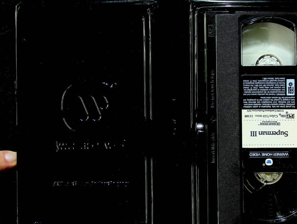 Superman III - Warner Home Video - VHS - Rated PG - Preowned Foto 4 de 4