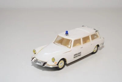 A54 1:43 NOREV CITROEN ID 19 DS AMBULANCE COMMUNAL CREAM TOP ZUSTAND - Bild 1 von 4