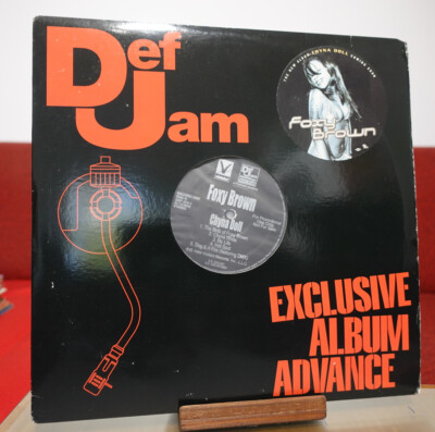 FOXY BROWN- U.S DOLP VINYL -  **CHYNA DOLL** Promo Def Jam