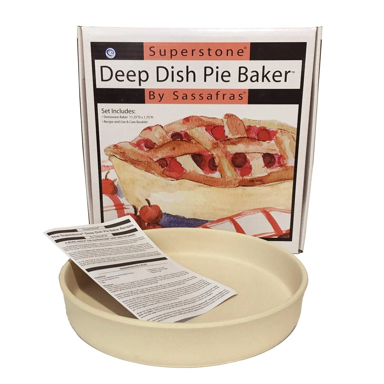 Superstone Deep Dish Pizza & Pie Baker