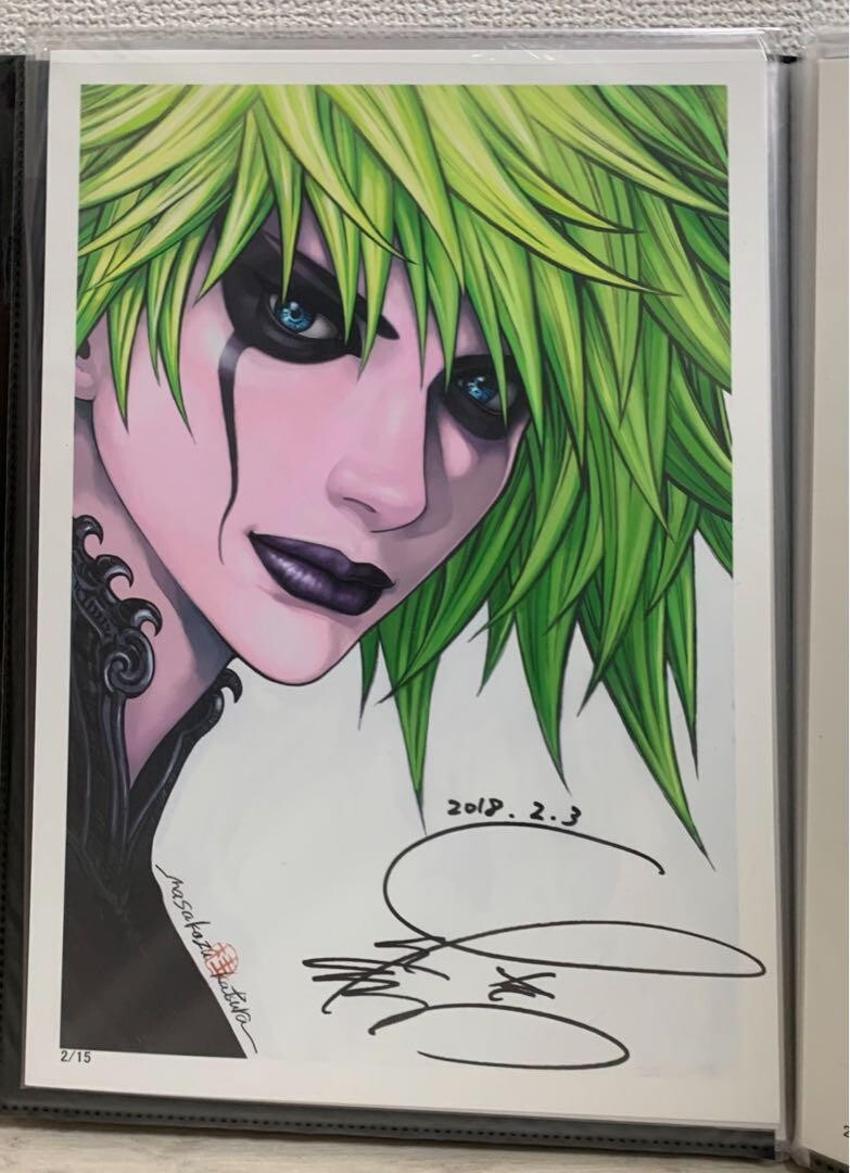 Masakazu Katsura autographed original drawing Limited to 15 pieces