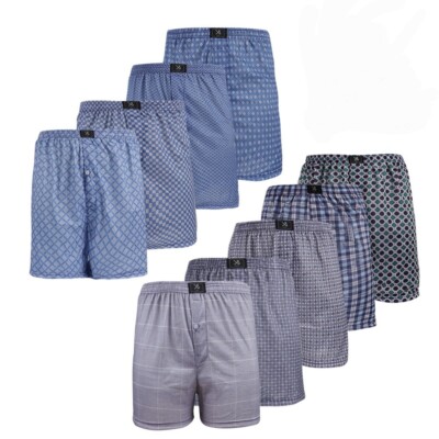 8er Pack American Herren Boxershorts Größe S-3XL Shorts Boxershort Unterhose