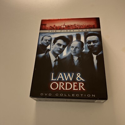 Law & Order - The First Year (DVD, 2002, 6-Disc Set) 25192242922| eBay