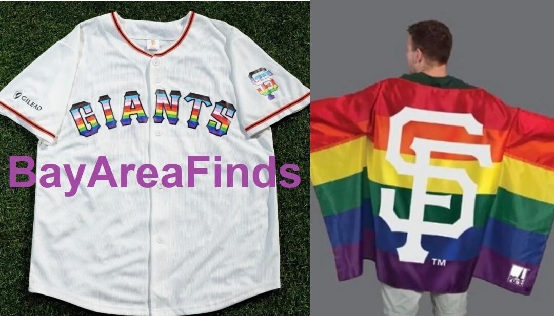 San Francisco Giants 2023 LGBTQ Pride Jersey sz X-Large Wearable