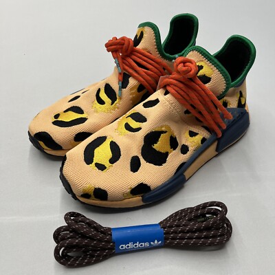Adidas NMD HU Pharrell Animal Print Leopard Print Men's Sz 10.5 Sneakers  HP3221 | eBay