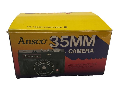 Vintage Ansco MEMO 35 Camera Ansconar Lenz f-45mm Film Cameras | eBay