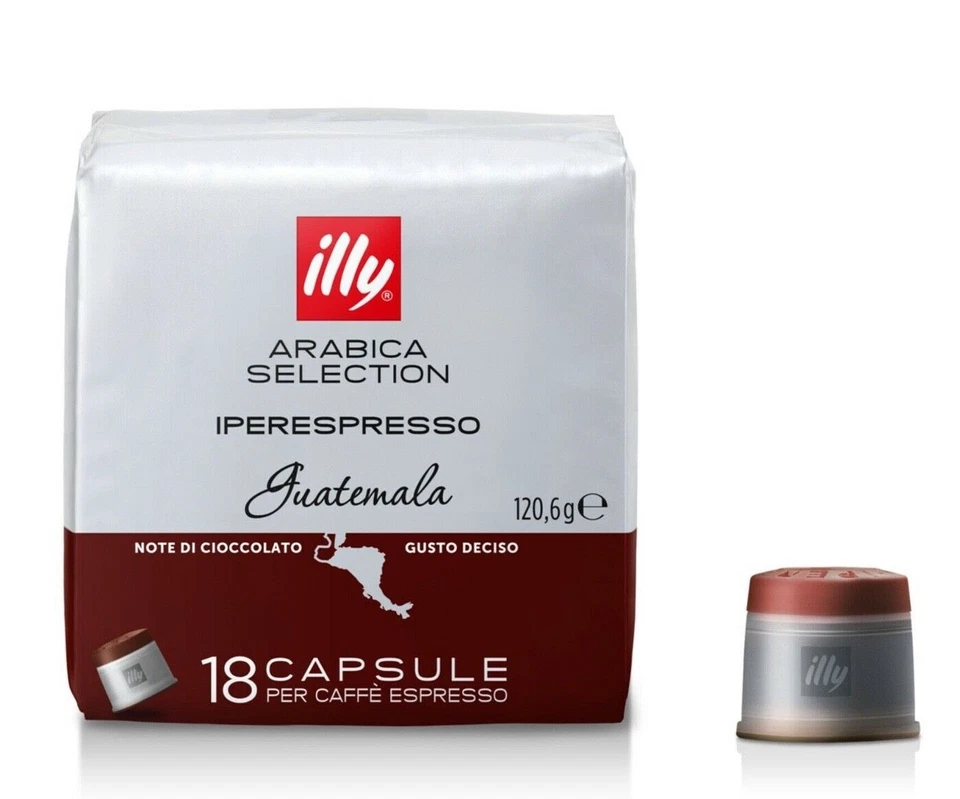 108 CIALDE CAPSULE CAFFE' ILLY IPERESPRESSO GUATEMALA ARABICA GUSTO DECISO