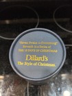 Dillards 7 Seven Swans a Swimming 12 Days of Christmas Glass Ornament 2013 Blue — photo 2