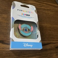 New PopSockets PopGrip Disney Enamel Suns Out Stitch Swap Top Phone Grip Stand