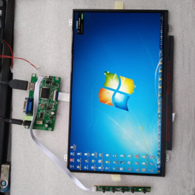 HDMI VGA LCD EDP Controller Board Kit 30pin For LED B156XTN07 - Foto 8
