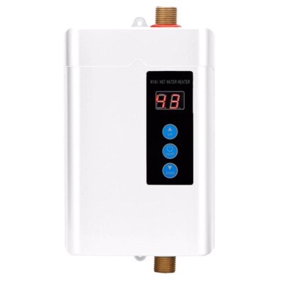 Hot Water Fast Heater Remote Control Electric Digital Bathroom