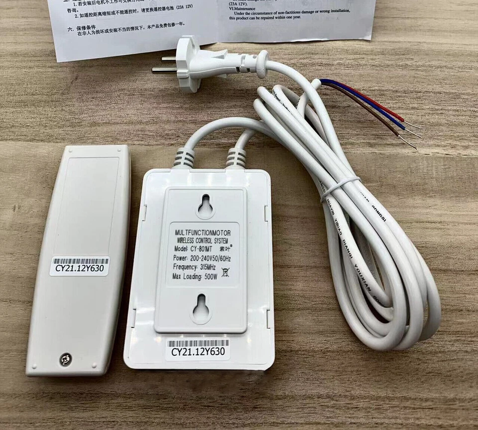 1 PIEZA Pantalla de Proyección Control Remoto Pantalla Eléctrica Control Remoto CY-801MT Foto 3 de 4