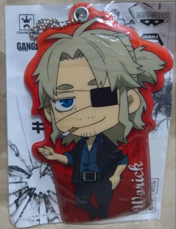 Japanese anime Gangsta. character type pass case Worick