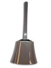 Concrete gray Silicone Toilet Brush With Holder NEW 