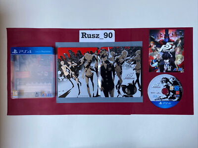 Persona Steelbook Launch/Collectors Edition PS4/PS5 PEGI 16 UK PAL IN EXC  COND UK